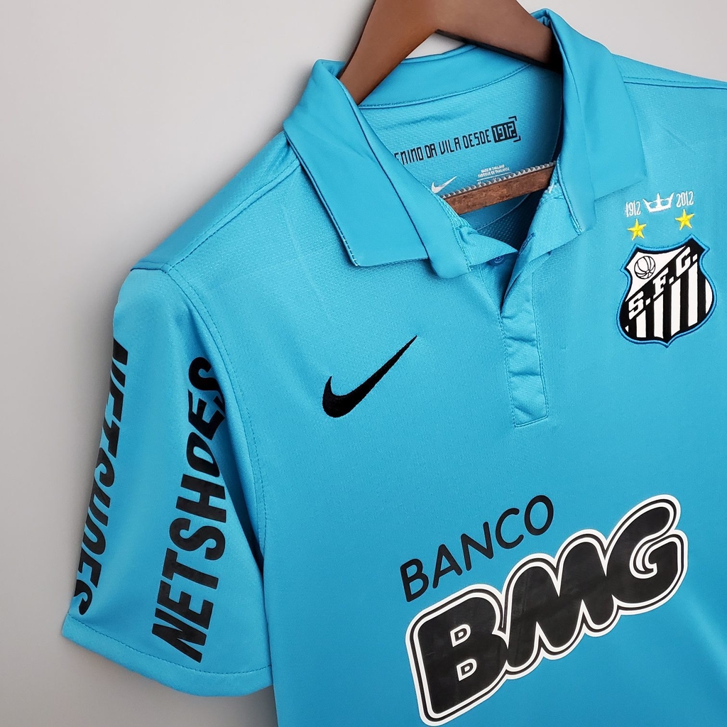 Camisa Santos Retro 2012/2013 Azul Celeste
