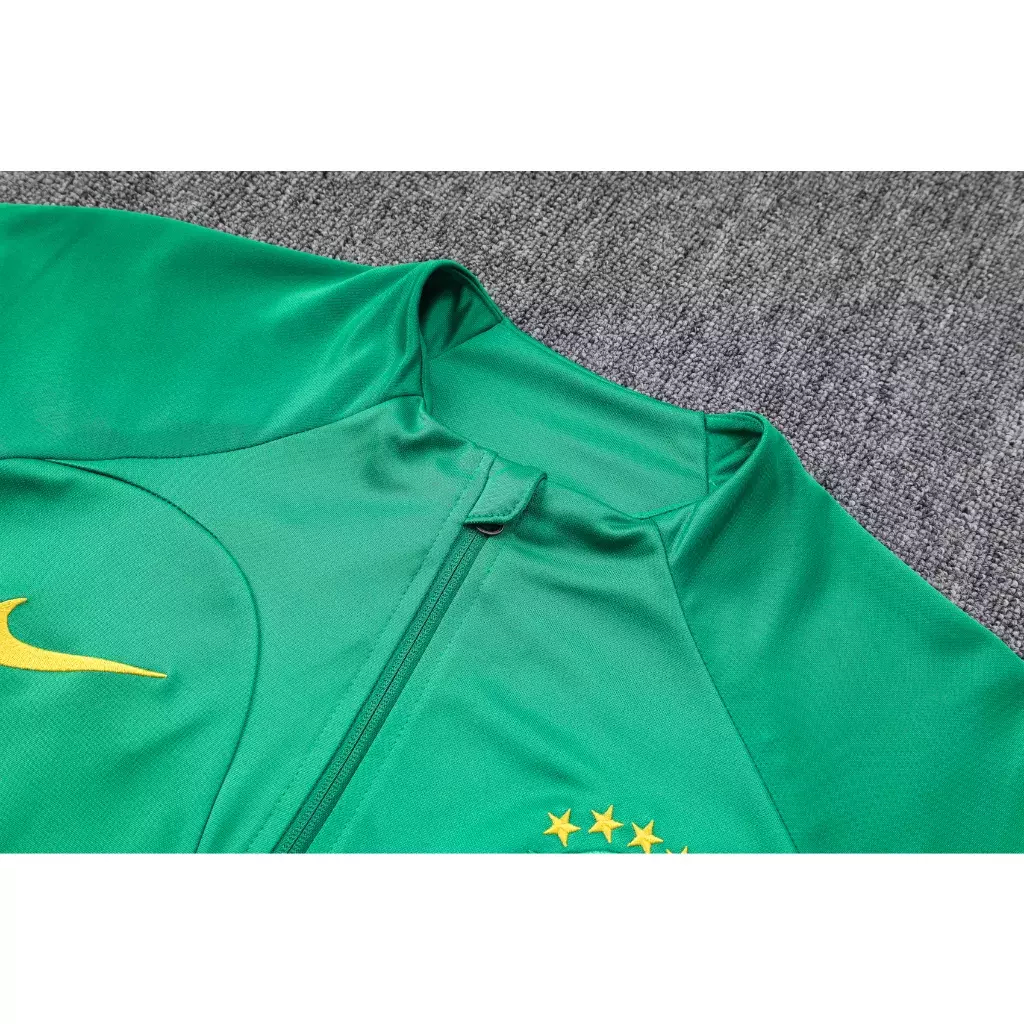 Conjunto Seleção Brasileira Verde 2022/2023 Jaqueta e calça - Copa do mundo