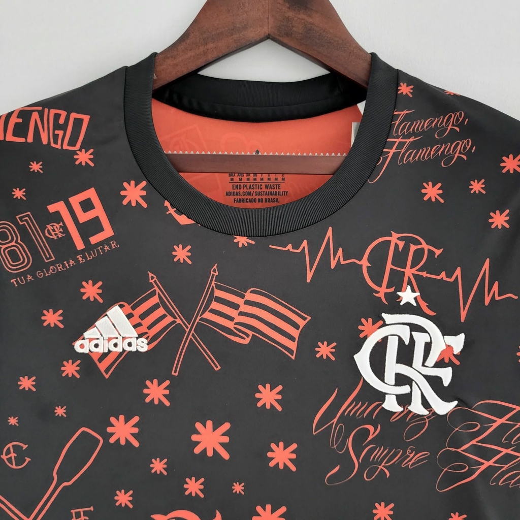 Camisa Flamengo Feminina Jogo 2 Adidas 2021 G