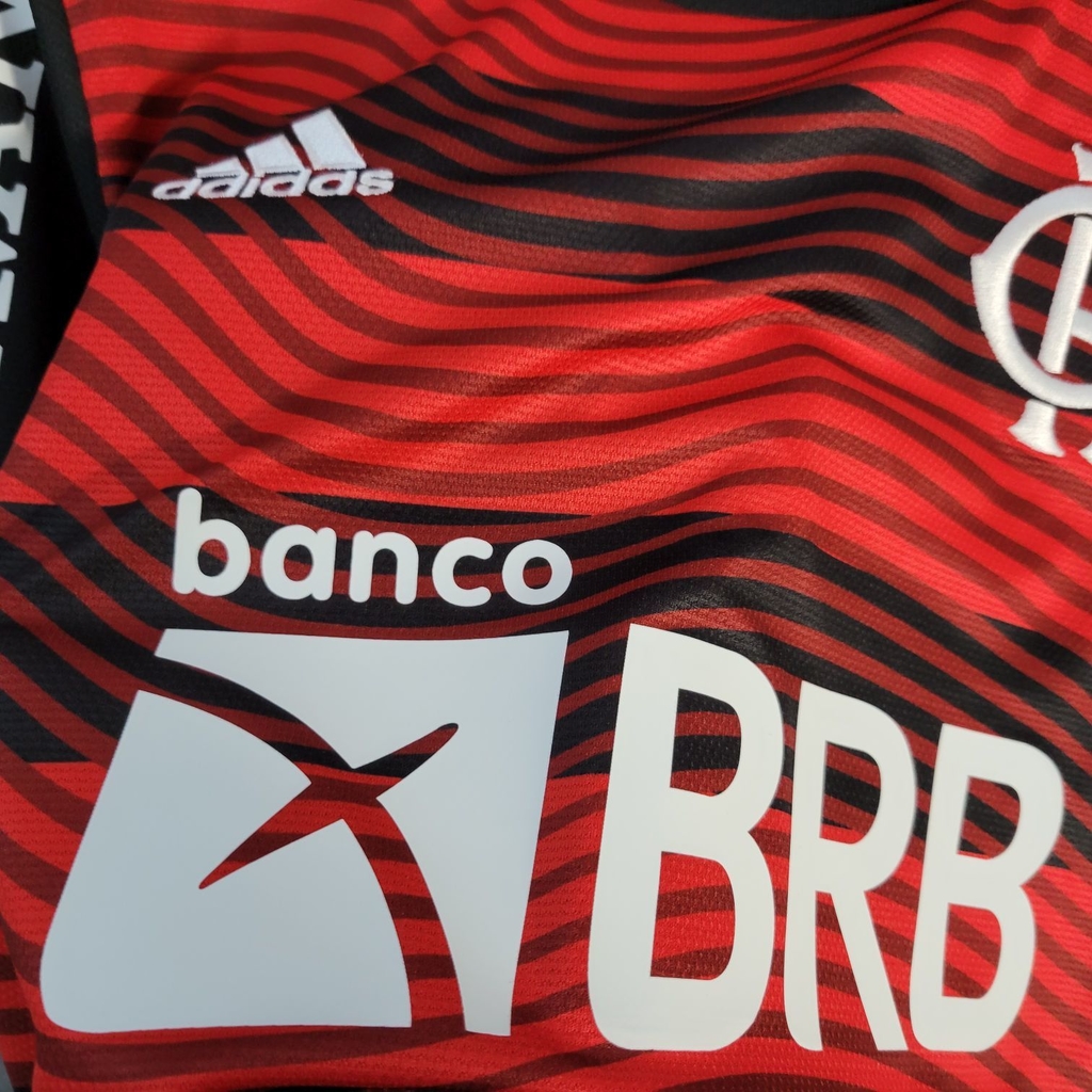 Nova Camisa Flamengo Pré-Jogo com todos Patrocínios Torcedor Masculina -  021 Sport, Maior Variedade de Camisas de Futebol