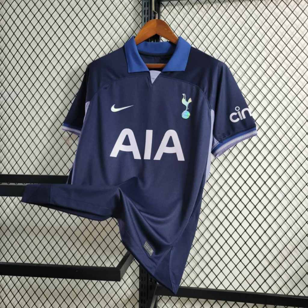 Camisa Tottenham II 23/24 Azul Marinho - FUTBOYMARCA