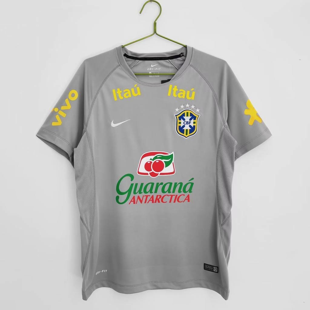 Camisa De Treino Seleção Brasileira 22/23 Cinza - Copa do mundo