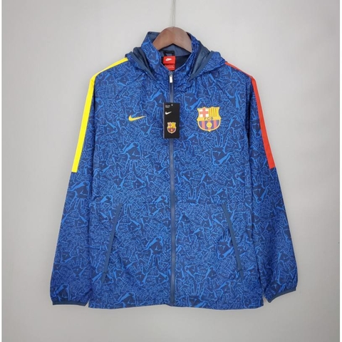 Blusa corta vento do barcelona discount