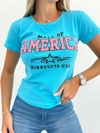 Remera 370 -America- -Algodon Con Viscosa-