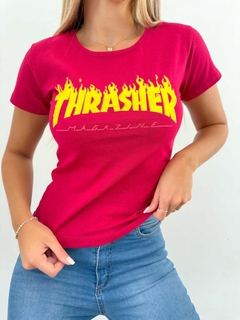 Remera 193 -Thrasher Magazine- -Algodón con viscosa- - comprar online