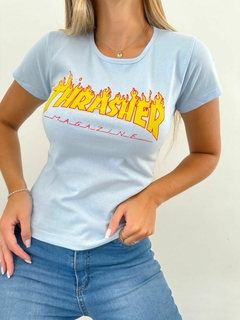 Remera 193 -Thrasher Magazine- -Algodón con viscosa-