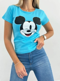 Imagen de Remera 377 -Mickey- -Algodon Con Viscosa-