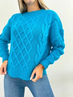 Sweater 368 -Rombos- -Doble Hilo-