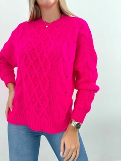 Sweater 368 -Rombos- -Doble Hilo- - Las Nachas