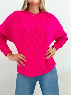 Sweater 368 -Rombos- -Doble Hilo- - tienda online