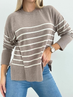Sweater 370 -Full Rayas- -Bremer- -Doble Hilo- en internet