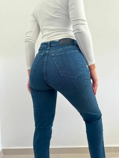 Pantalon 34 -Leblon- -Talles Especiales- -Jeans- -Recto- -Elastizado- - Las Nachas