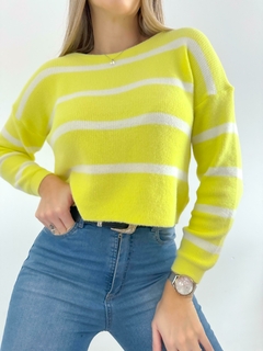 Sweater 378 -Plush- -Rayado- -Frizado- - Las Nachas