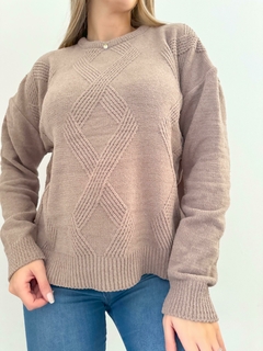 Sweater 391 -Cruz- -Chenille- - comprar online