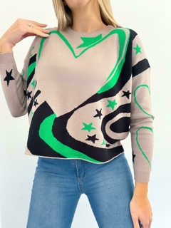 Sweater 392 -Estrella- -Bremer- -Doble Hilo- - comprar online