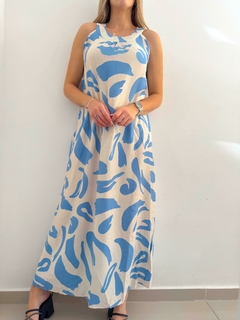 Imagen de Vestido 706 -Maxi- -Seda-