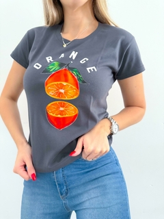 Remera 450 -Orange- -Modal Con Viscosa- - tienda online