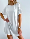 Vestido 533 -Basic- -Modal con viscosa- - tienda online