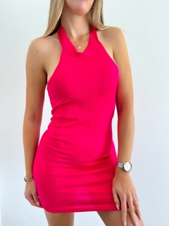 Imagen de Vestido 391 -Cuello Americano- -Hilo- -Con lycra-