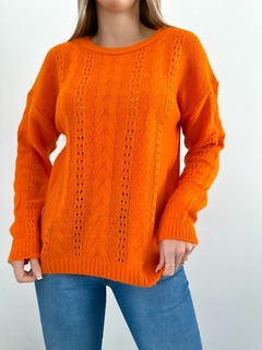 Sweater 325 -Cuatro Trenzas- -Doble Hilo- -Frizz- en internet