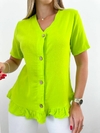 Camisa 62 -Lino- -Boton Madera- - tienda online