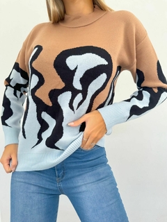 Sweater 354 -Media Polera- -Fuego- -Bremer- -Doble Hilo- - tienda online