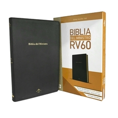 Biblia Del Ministro Formato Ultrafino Símil Piel Italiana Rvr1960