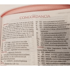Biblia Rosa Fuente De Bendición Cierre Índice Reina Valera 1960
