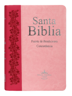 BIBLIA ROSA FUENTE DE BENDICION