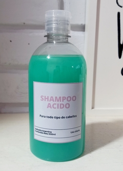 Shampoo PH Ácido x 500ml - verde