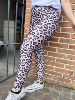 LEGGING LEOPARDO MARRON