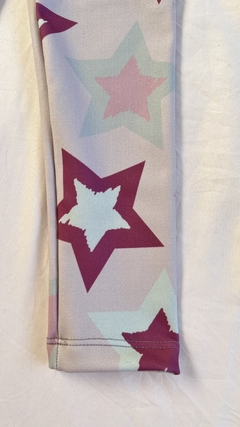 LEGGING FRISA ESTRELLA COMBINADA LILA - CACATUA