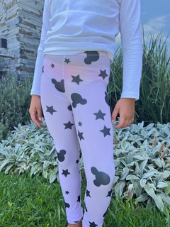 LEGGING MICKEY STAR ROSA