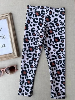 LEGGING LEOPARDO DULCE DE LECHE - comprar online