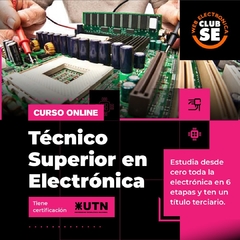 Técnico Superior en Electrónica: UTN