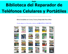 1 Libro a Elección de La Biblia del Reparador de Teléfonos Celulares y Tablets