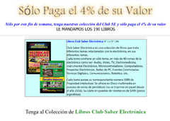 Colección de Libros del Club Saber Electrónica