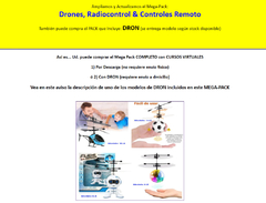 Drones, Radiocontrol y Controles Remoto con Helicóptero s/CR