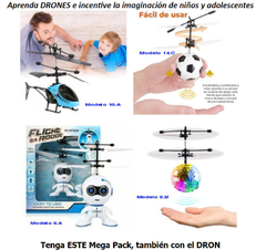 Drones, Radiocontrol y C. Remoto con DRON