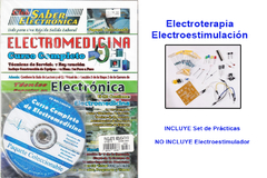 Electroterapia - Electroestimulación con KIT de Prácticas