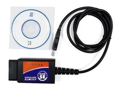 Interfase / Escaner Automotriz Elm327 Obd2 Multimarca - USB