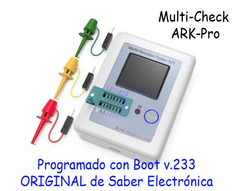 Técnico Reparador-Instalador Total con Multi-Check PRO T1 (Capacheck, Probatrans y Compometer)