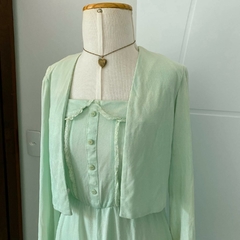 Imagem do conjunto vintage camisola e liseuse - P