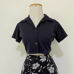 cropped de botões - P - Roupas, decoração e acessórios VINTAGE - Legado Brechó