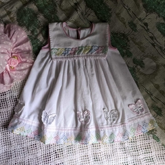 vestido infantil borboletas