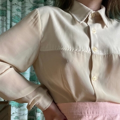 camisa vintage creme - M - comprar online