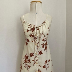 vestido floral dolores - M