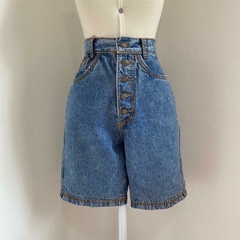 bermuda mom jeans vintage - 38 - loja online