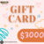 GIFTCARD $3000