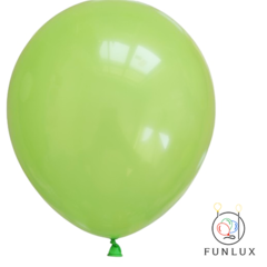 Balão latex verde claro 18" 9g 25/pct